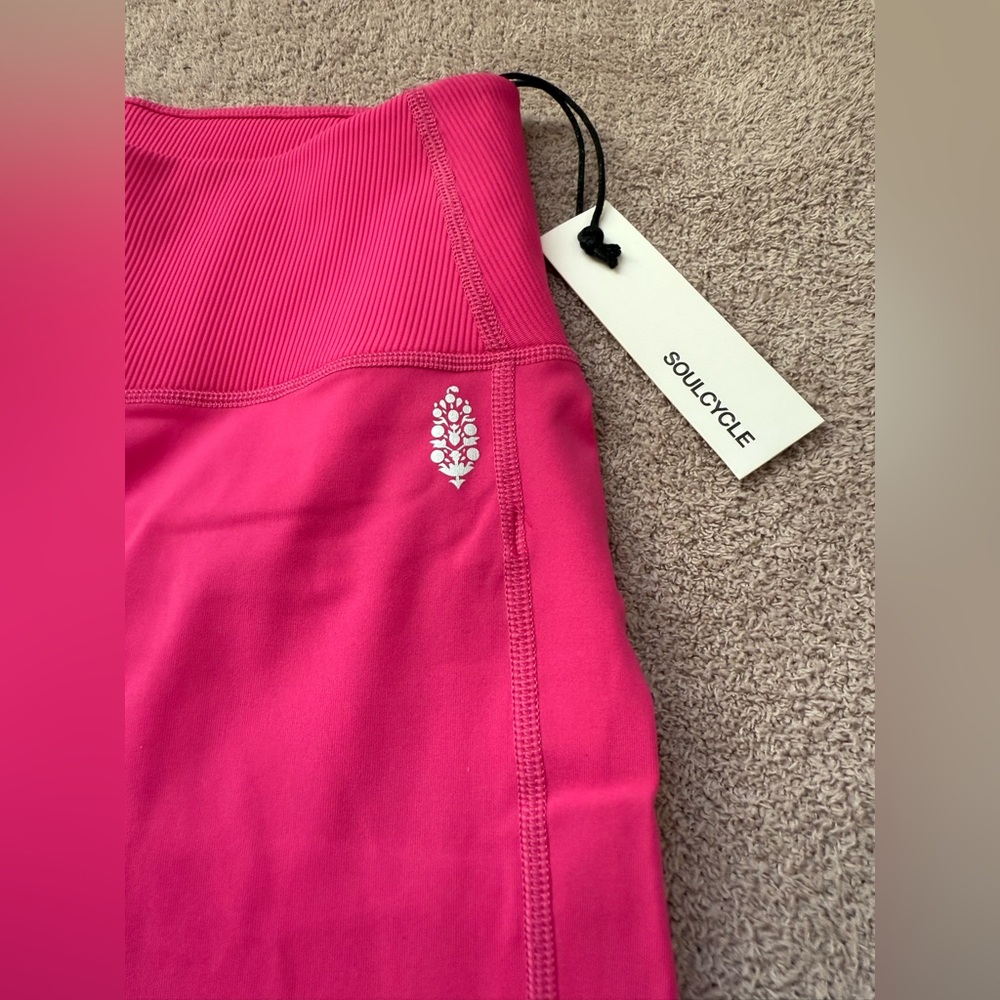 NEW - FREE PEOPLE MOVEMENT x SOUL CYCLE - COUNT ME IN LEGGING - PASSION FRUIT - Picture 5 of 8